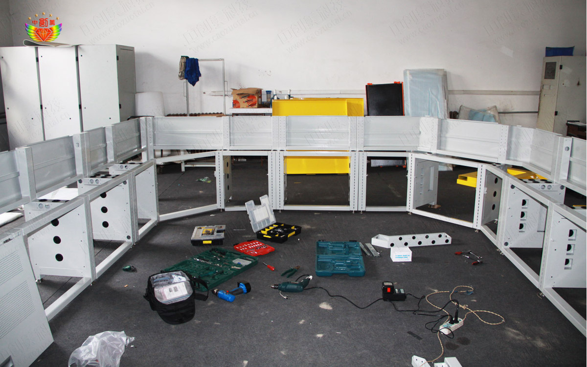 監(jiān)控臺(tái)安裝照片