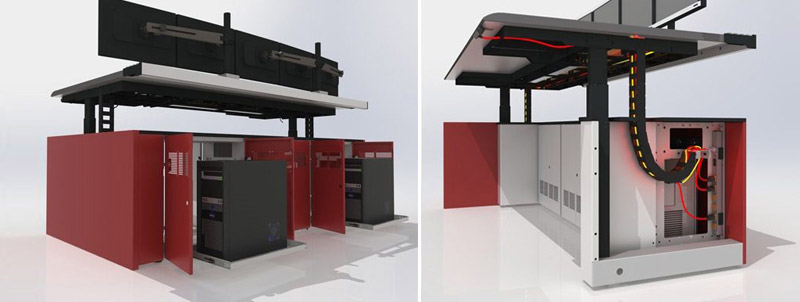 中控組裝操作臺(tái)案例圖片