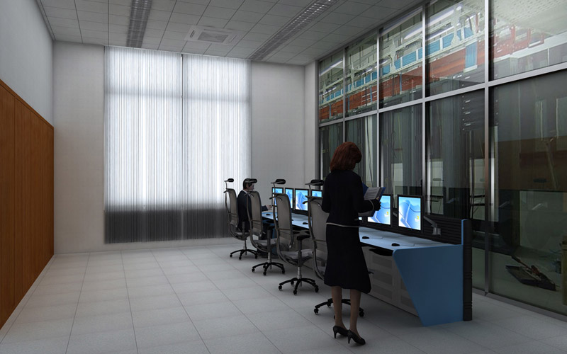 中控模擬操作臺(tái)效果圖片